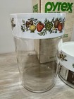 Vtg  Nos Pyrex Stack N See Spice O Life Canister Set Model 708-8 In Original Box