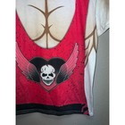 Bret Hart Shirt Wwe Wrestling Pink White Polyester Tee Medium