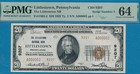  20 1929-tii The Littlestown N b  Littlestown Pa  Top Pop Pmg 64   Chart   9207