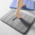 Absorbent Memory Foam Bath Mats Non-slip Bathroom Floor Shower Soft Carpet Rugs