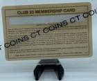 Club 33 Member Card An Extraordinary Offer