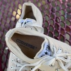 Vintage 90 s Mens Size 13 White Converse All Star Low Top Made In Usa Sneakers