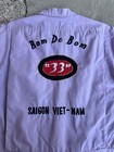 Vintage 1960s Vietnam Us Air Force Bombers Theater Made Souvenir Bowling Shirt