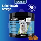 Omega 3 Fish Oil Chews For Dogs     Skin   Coat Supplement For Dog Allergy Chews