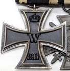 Ww1 German Iron Cross Bravery Medal War Honour Service   Kyffh  userbund Medals