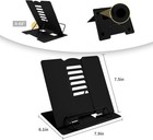 Metal Book Stand Book Holder Book Stand For Reading Adjustable Book Holder For
