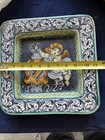 Vintage Saca Ceramica Castelli Wall Art Pottery Plaque 11   