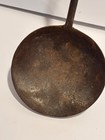 Large Vintage Cast Iron Ladle Serving Spoon 5    X 16 5    Primitive