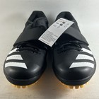 Adidas Jumpstar Men s Track   Field Shoes Cleats Black Size 9 If1239