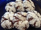 Timeless Homemade Chocolate Crinkle Cookies  2 Dozen 