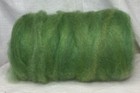 Green Romney Wool Roving For Spinning Weaving Felting Fiber Arts Kni  Crochet