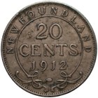 Canada Newfoundland 1912 20 Cents