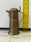 Brass Coffee tea Pot Germany 1940s Wwii Marked By 2 Marks Cabinet Condition