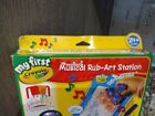 2011 My First Crayola Musical Rub Art Station New In Box Washable