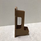 Vintage Matches Match Box Holder Tan Hard Plastic Wall 1970s 