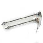 Omni Racer Quick Release Road Mountain Bicycle Wheel Skewers Stainless  Silver