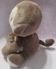 Carter s Child Of Mine Baby Monkey Orange Bow  2011 Stuffed Plush Soft Toy 6 
