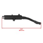 Exhaust Muffler For Yamaha Raptor 350 Yfm350r Yfm 350r Yfm 350 R 2005-2013