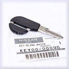 New Genuine Oem Nissan Uncut Blank Master Key For 300zx 1990 - 1996 Key00-00095