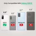 Newdery Battery Case For Samsung Galaxy S20 Fe Battery Charging Cover Power Bank