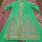 Shaheen True Vintage Pantsuit Hawaii Ca Women s Sz 6 Usa 60 s Polyester Green 