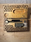 Original Wwi U s  Army Marking Outfit For Stamping Metal Dog Tags  Mess Kit  Cup
