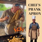 Chef s Prank Apron  Creative Head Prank Apron With Hidden Surprise Gag Gift
