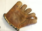 Vtg Left Handers Baseball Glove Olympic Pro Model Greased Horsehide Split Finger