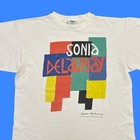 Sonia Delaunay Vintage Art T Shirt White Flammarion 4 90s Single Stitch Museum