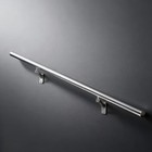 Handrails Kit For Indoor Outdoor Stairs   modern 5 Ft Anodized Shiny Silver