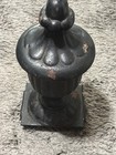 13  Tall Large Vintage Cast Iron Post Finial  18 Pound Cast Decorative Topper