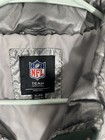 Nfl Team Apparel Green Bay Packers Women   s Xl Silver Puffer Jacket