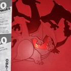 Ultra Pro Pokemon Tcg Charizard 9 Pocket Leather Binder Red 360 Card Capacity