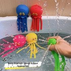 Baby Bath Sponge Octopus Toy Water Absorbing Squeeze Floating Kids Bath Toy
