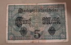 1917 Germany 5 Mark Note