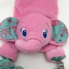 Pink Elephant Crib Toy Bright Starts Baby Rattle Plush 10  Infant Lovey