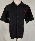 Hard Rock Cafe Camp Shirt Men Sz Xl Waitress Embroidered St Thomas Button Up