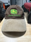 John Deere Two-tone Suede And Cotton Cap With Pocket Watch