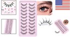 Manga Spiky Eyelashes - 10 Pairs Of Natural Look Anime Lashes For Daily Glam