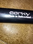 Vintage Corky Wine Opener Made In Switzerland Push Pull Cork Remover Bar Tool