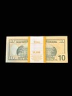Twenty Uncirculated  10 Bills 2017 Series     Sequential Order - Us Paper Money