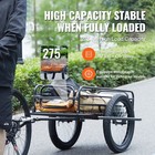 Bike Cargo Trailer 275 Lbs Capacity Heavy-duty Foldable 20  Wheels