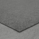 Unbound Smoke Gray Ribbed 6 Ft  X 8 Ft  Indoor outdoor Area Rug