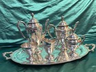 Wallace Rose Point  Coffee And Tea Service 6 Pieces 