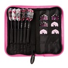 Casemaster Deluxe Pink Nylon Dart Storage travel Case