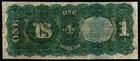 1869  1 Rainbow Series Large Size  vf  United States Treasury Note 