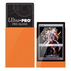 Ultra Pro Gaming Small Size Deck Protector Sleeves Pro Gloss Orange - 60 Ct Pack