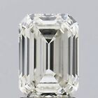 Loose Lab Grown Cvd Diamond 6x8 Mm Emerald D Color If Clarity Certified