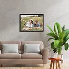 A2 A3 A4 Black Photo Frame Solid Wood Display Poster Picture Acrylic Glass