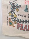 Vintage 12 Days Of Christmas Linen Tea Towel Holiday 30x17